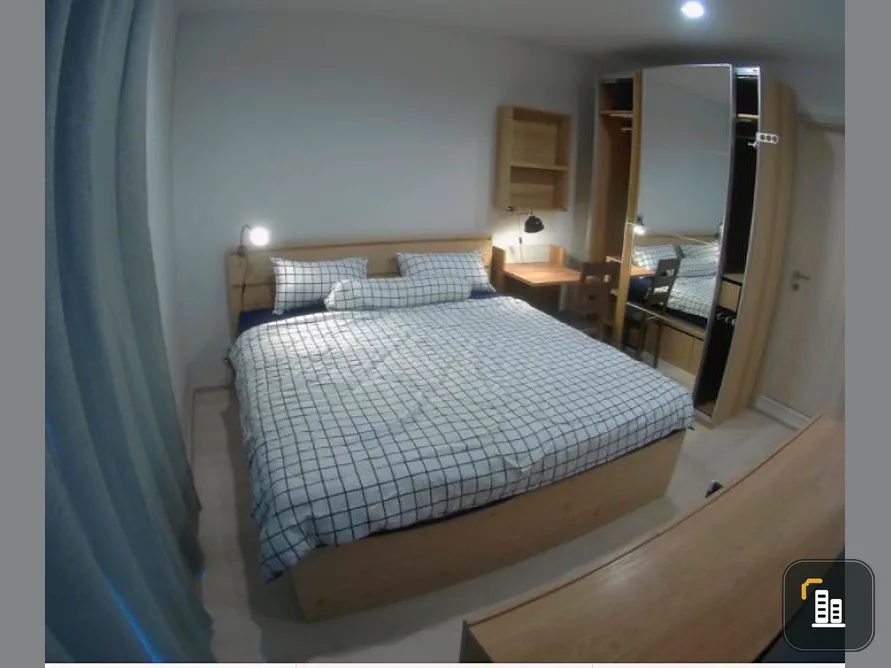 Condo for rent, Life One Wireless, a lot of space Arranged in proportion, high ceiling, full furniture Convenient location near the BTS, so quickly make a reservation.