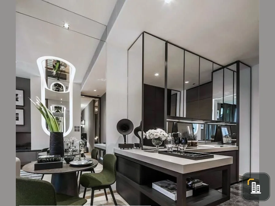 Condo for sale, 28 Chidlom, beautiful room, quality location, suitable for investment for profit. Central location Hurry and grab it.