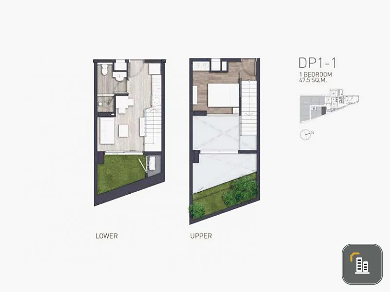 Urgent sale, Craft Condo Ploenchit, is a Duplex room. Very beautiful, lots of space Central, luxurious, pleasant, very good location, near BTS Ploenchit.
