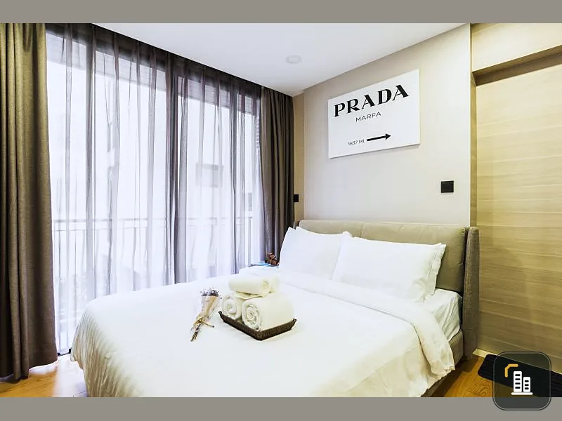 Condo for rent, Class Langsuan, very beautiful room, fully furnished, ready to move in, very good location, near BTS, near the mall, book now
