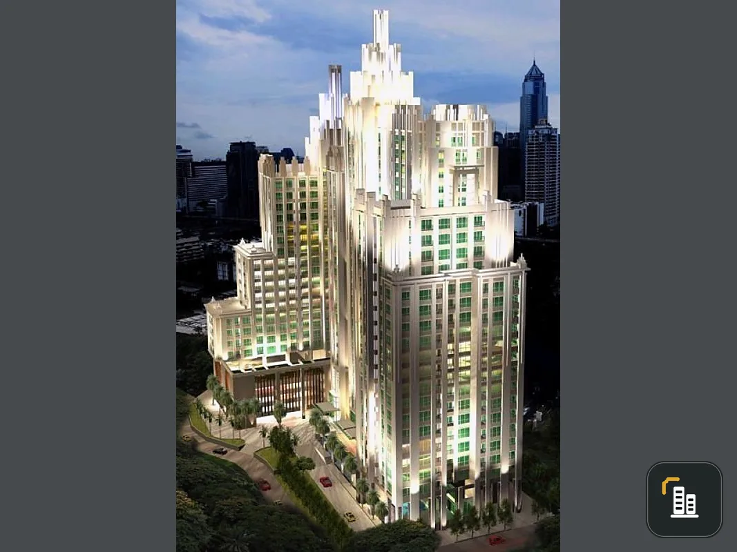Condo sales down, The Address Chidlom, beautiful floor plan, nice location, suitable for investment, near the pier, near BTS.