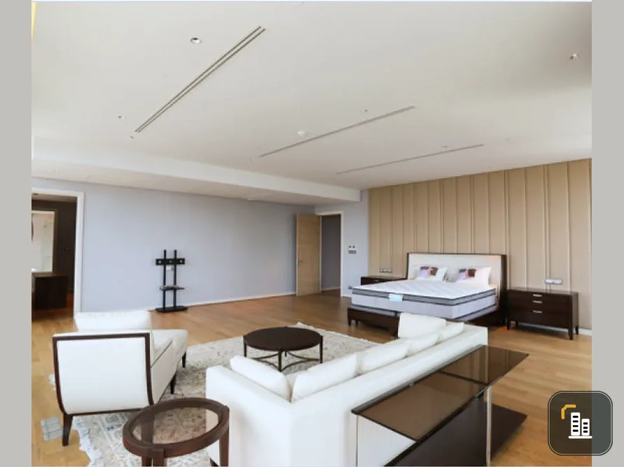Condo for sale / rent, Sindhorn Residence, 3 bedrooms, 3 bathrooms, beautiful view, fully furnished. Miss and regret
