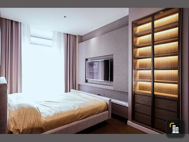 Condo for sale Magnolias Ratchadamri Boulevard, 2 bedrooms, 2 bathrooms, beautiful room, high floor, good view, do not miss !!