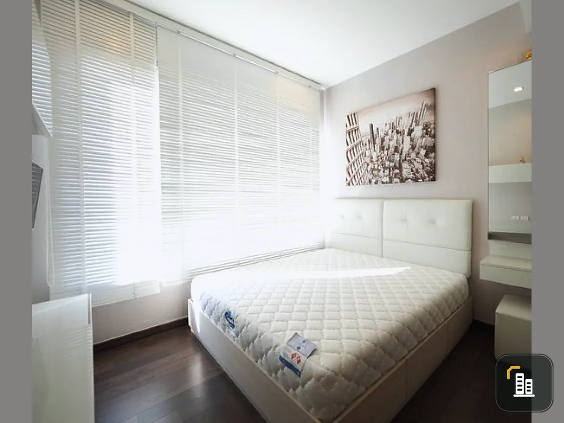 For rent, Q Asoke, beautiful room decorated in luxury style, city view. Hurry and be late