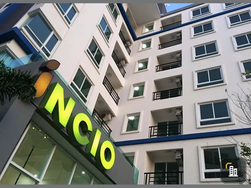 For rent, Condo Incio Serithai, Building E, 8th floor, ready to move in, do not wait, hurry and book now!
