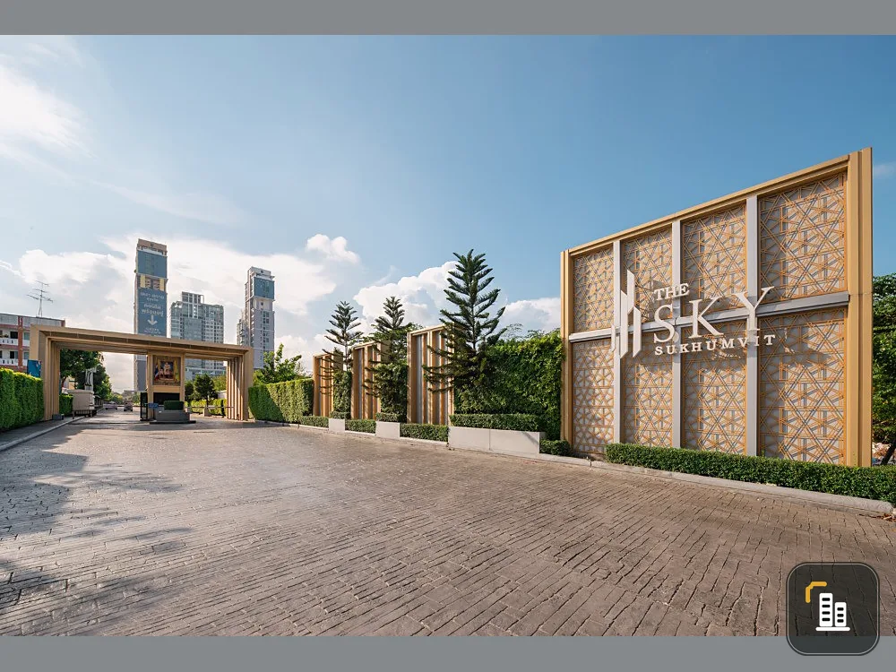 Urgent sale !! The Sky Sukhumvit Condo, good location, convenient transportation, near BTS Udom Suk, book now !!