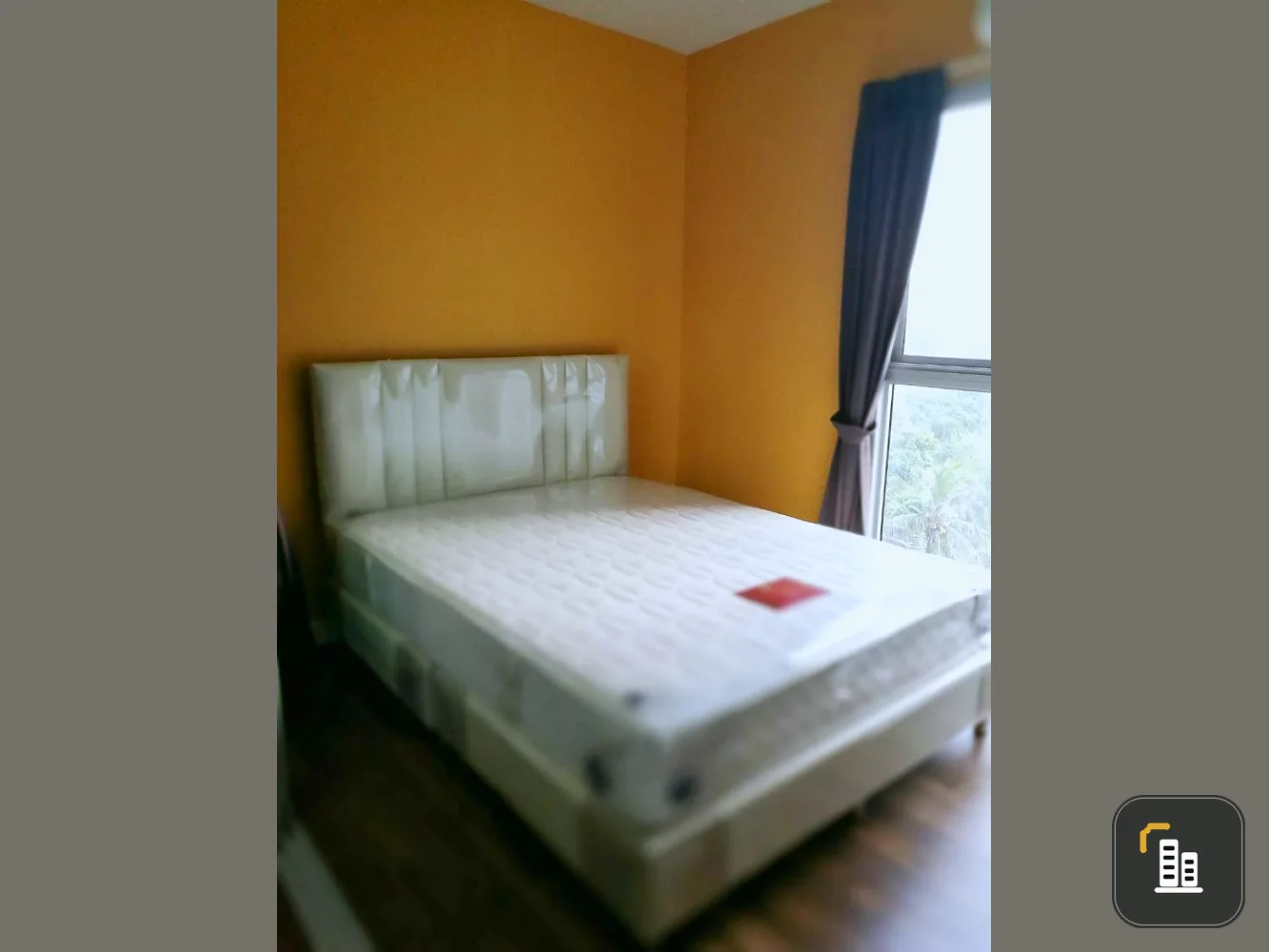Sell condo a space with Bangna, beautiful room, good location, convenient transportation, do not wait.