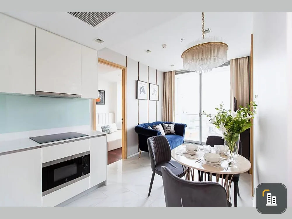 Condo for rent, Hyde Sukhumvit 11, beautiful room, beautiful furniture Fully furnished, comfortable, great location, near BTS