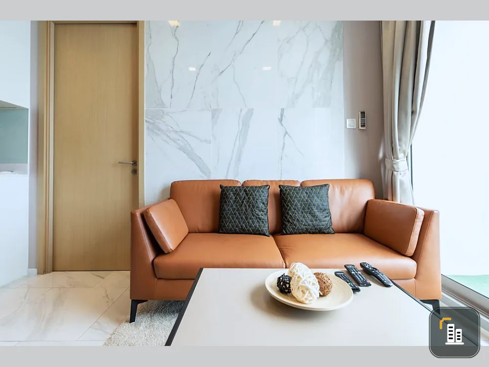 Condo for rent, Hyde Sukhumvit 11, very beautiful room, fully furnished, high floor, good view, not being blocked, nice location, urgent reservation.