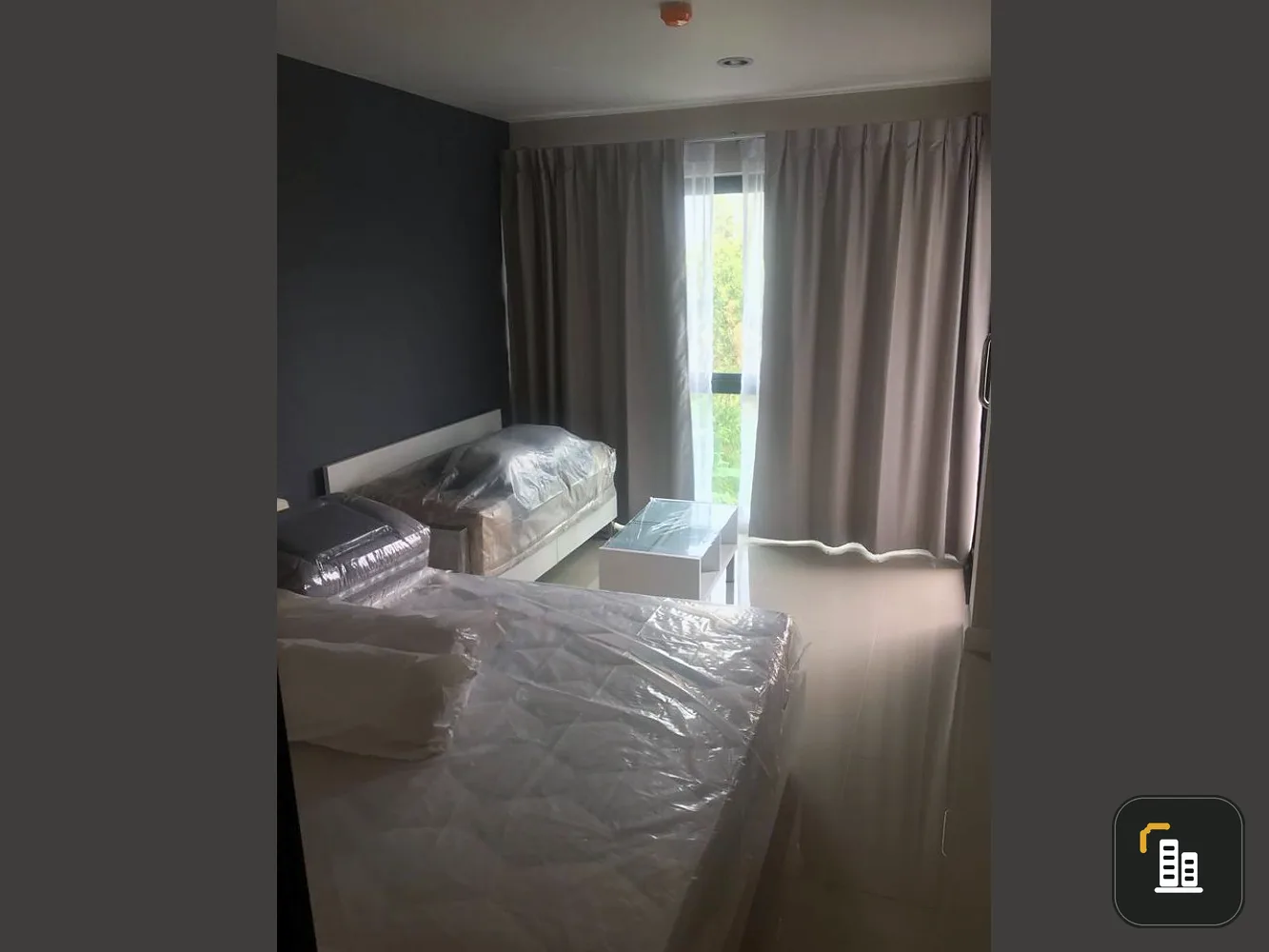 For rent / urgent sale, Casa France at ABAC Bangna, beautiful room, fully furnished, attractive location, near ABAC, do not miss.