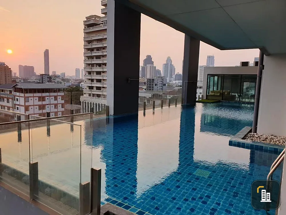 Condo for sale, Bangkok Horizon Sathorn - Narathiwat, beautiful room, good view