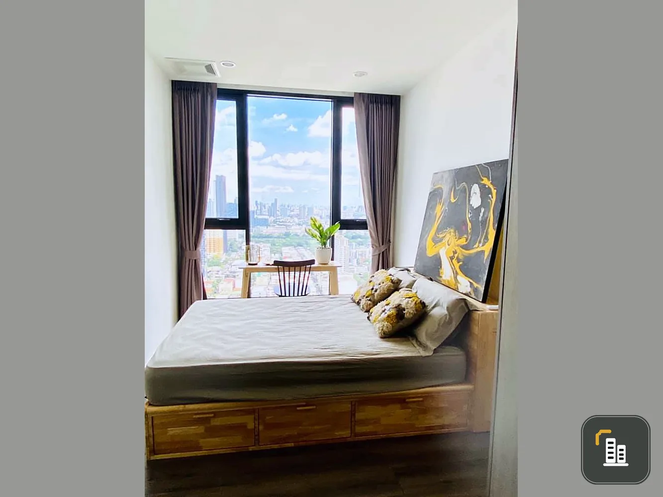 For rent, Whizdom Essence, beautiful room, high floor, beautiful view, do not wait.