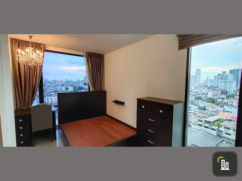 Condo for rent, Bangkok Horizon Sathorn-Narathiwat Beautifully decorated room, high floor, very good view.