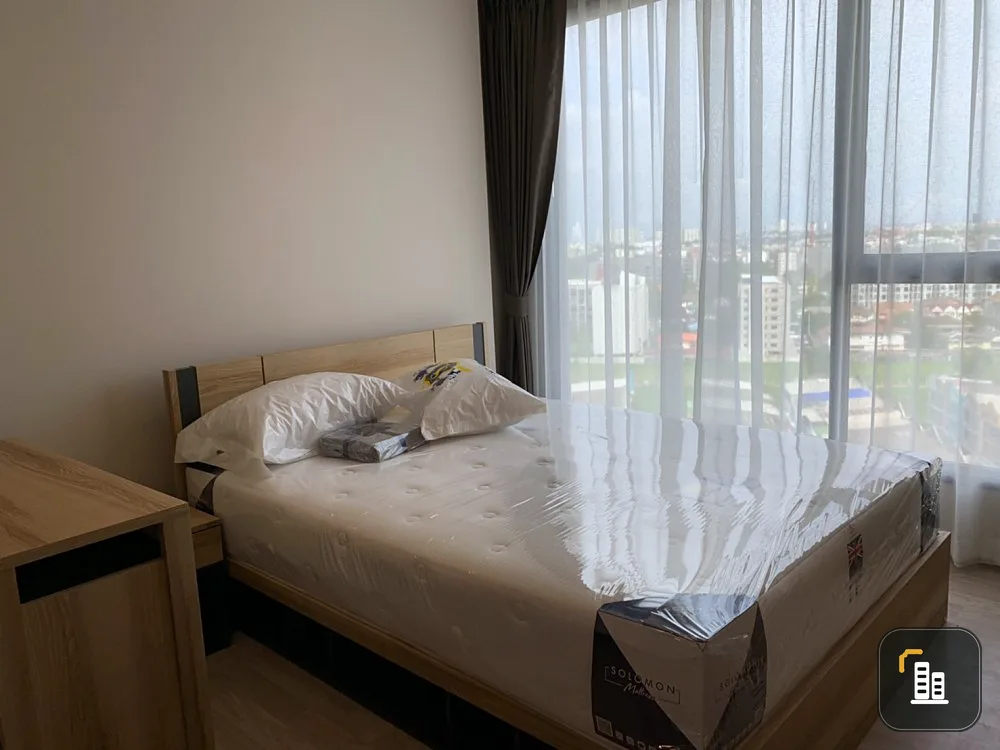 Condo for rent, Ideo Mobi Sukhumvit East Point, high floor, city view, not a hundred rooms, do not miss