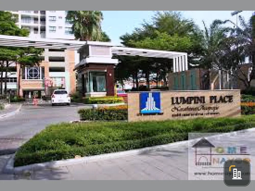 Condo for sale Lumpini Place Narathiwas Ratchanakarin, 4th floor, corner room, fully furnished, ready, don't wait !!