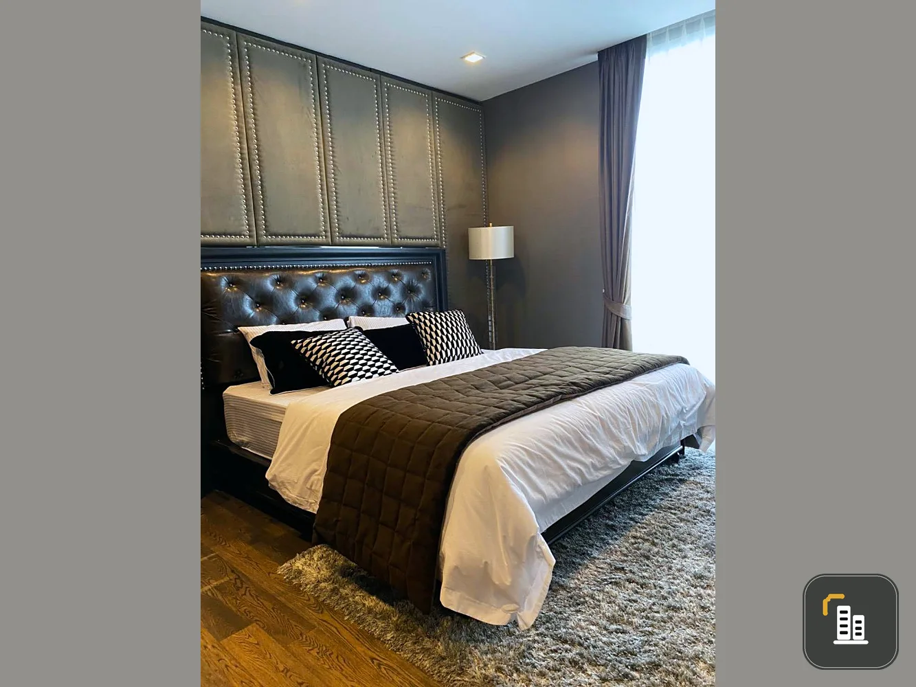 Condo for rent, Nara Nine, high floor, built-in furniture every day, book now !!