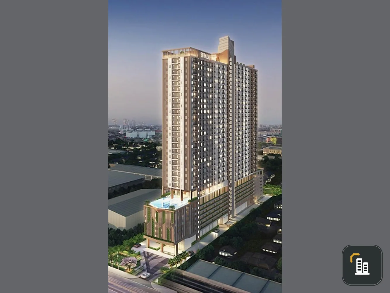 Sell down quick !! Supalai Veranda Condo, Sukhumvit 117, prime location near Big C Samrong, book now !!