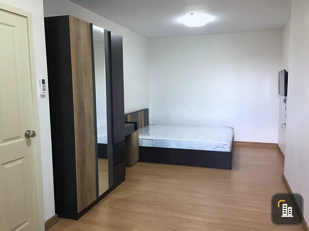 Big room, cheap price has arrived. For rent Supalai City Resort Chaengwattana, pool view, free full furniture. Book now