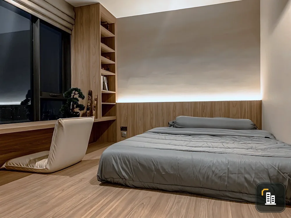 Sell / rent Life Ladprao, private corner room, very beautiful view, plus a very pleasant room Book, you won't regret it. Guarantee that