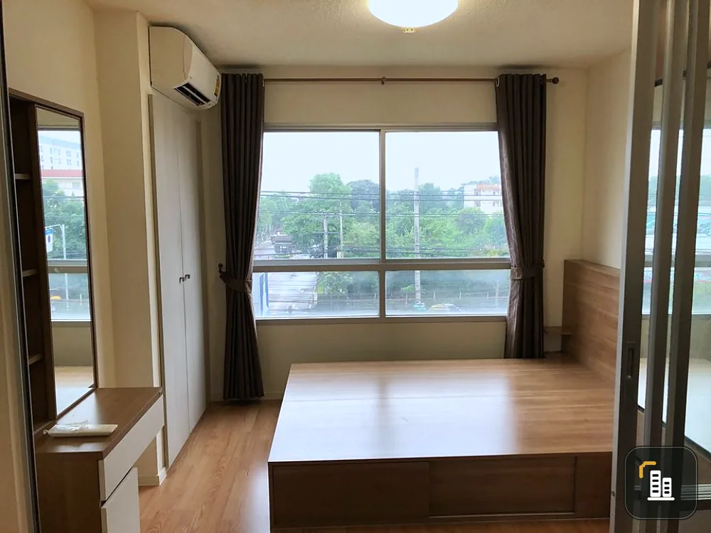 Urgent for rent !! Condo Lumpini Ville On Nut - Ladkrabang, built-in furniture, good location, book now !!