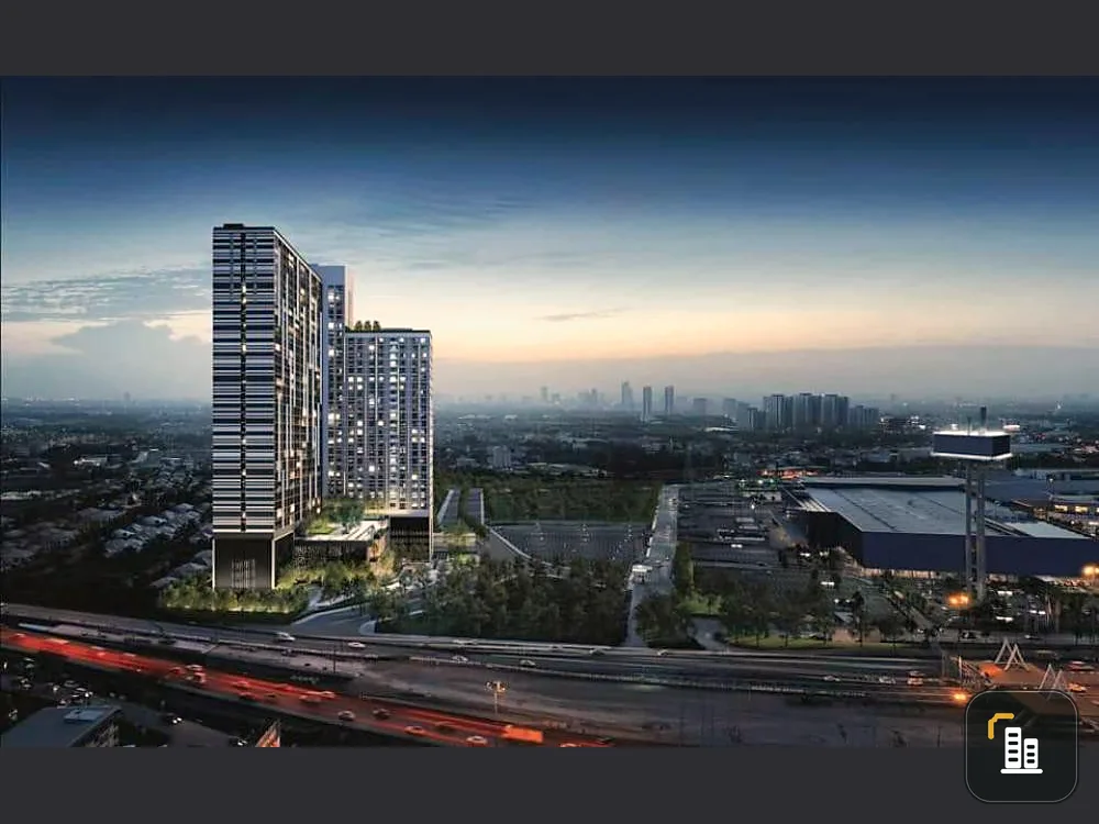 Sale down payment for a 2-room A Space Mega Condo, excellent location, north, very good location, plus air conditioning, hurry and grab it.