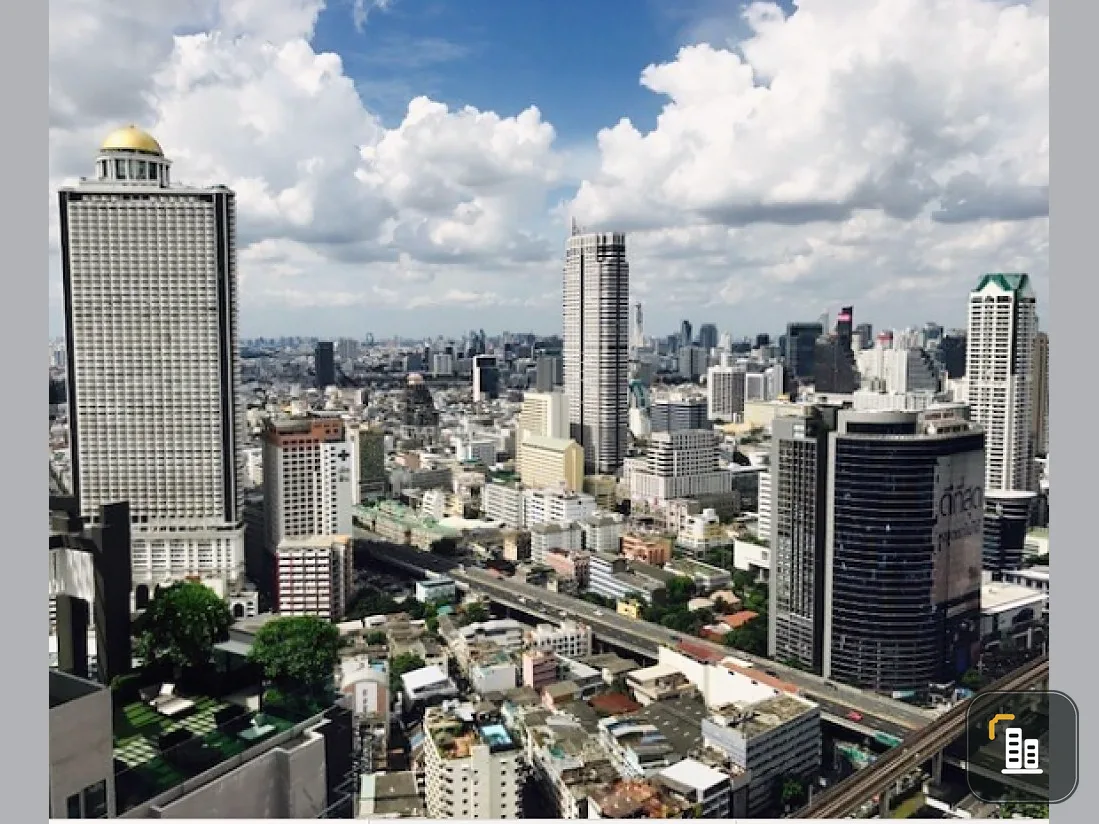 Condo for sale at Rhythm Sathorn, corner room, beautiful view, hurry to become the owner !!