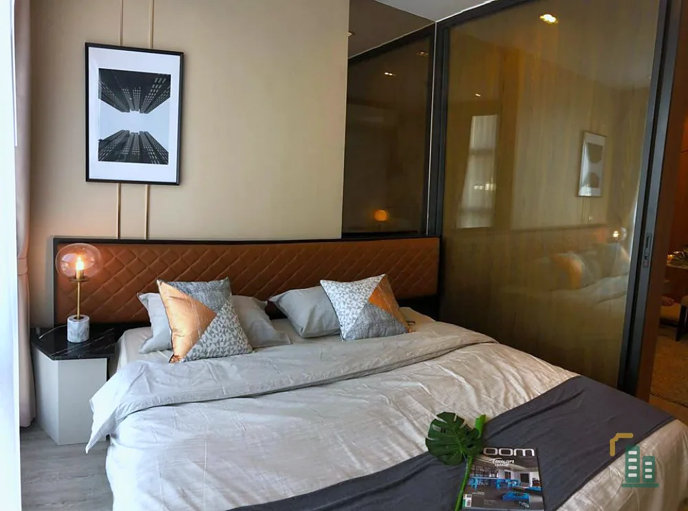 Condo for rent, Rhythm Ekkamai, 8th floor, ready to move in, complete convenience, don't wait, book now !!