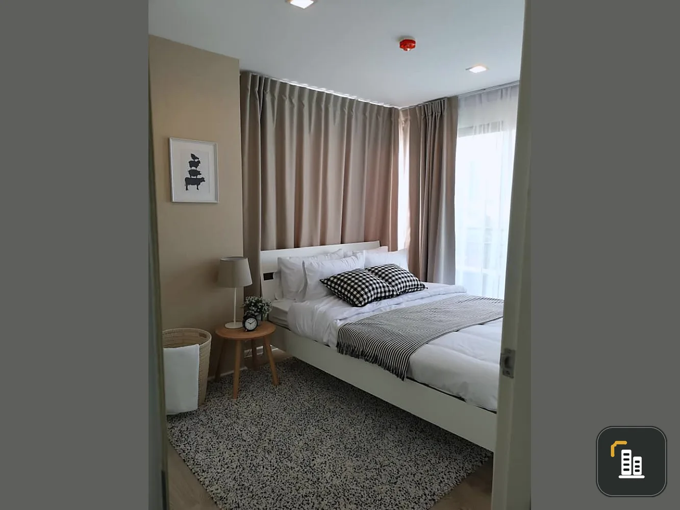 Condo for sale, Pause Sukhumvit 107, corner card room, convenient to eat, do not wait.