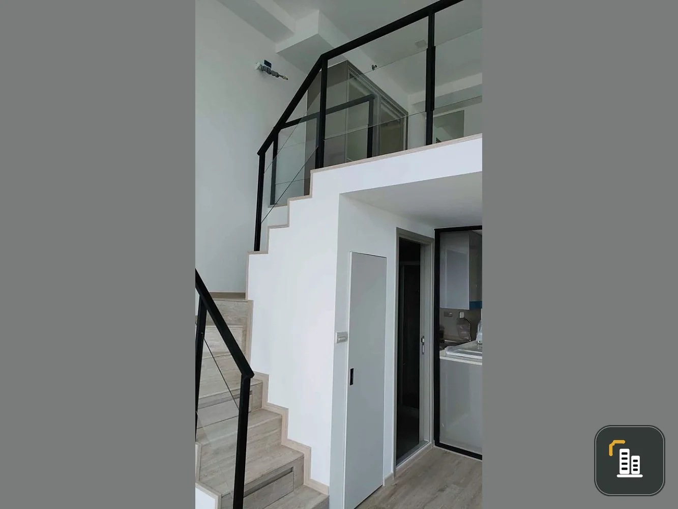 Sale down payment urgently!! Condo The Rich Rama 9-Srinakarin, corner room, beautiful view, golden location, book now!!