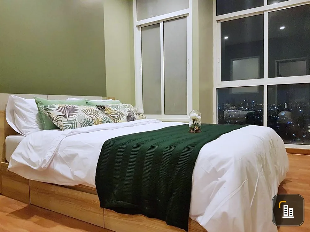 Condo for rent: The Coast Bangkok Sukhumvit-Bangna Nice decorated room, good view, excellent location, near BTS.
