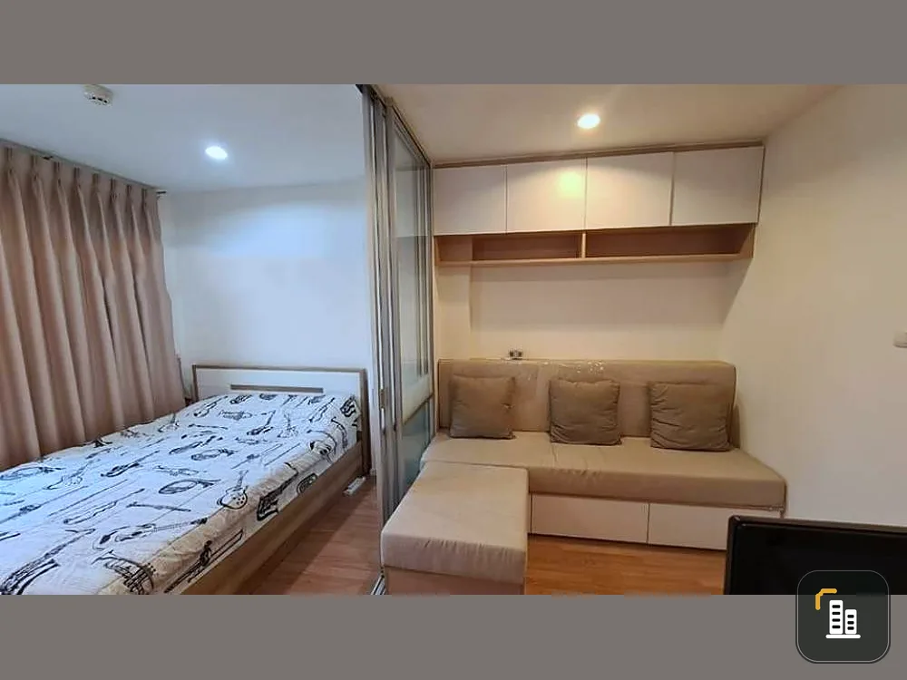Sell / rent urgently !! Condo Lumpini Ville On Nut - Phatthanakan, corner room, good location, close to the source of food, do not miss !!