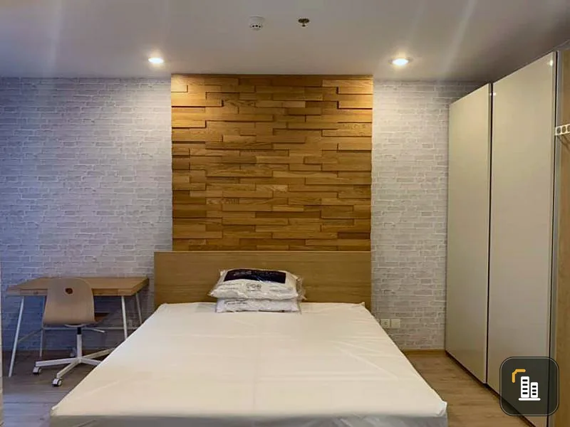 Wow! For rent, Ideo Q Chula-Samyan, beautiful room, clean, view of Chula hundred-year garden No building blocks, good feng shui view, 100%