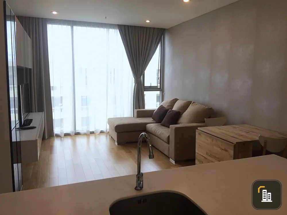 Condo for sale, The Breeze Narathiwat, beautiful view, well decorated with quality furniture, book now !!