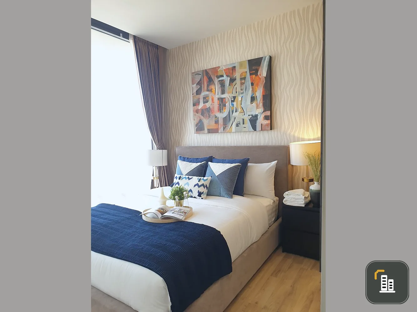 Condo for rent, The Line Jatujak - Mochit, beautiful room, fully furnished, do not wait.