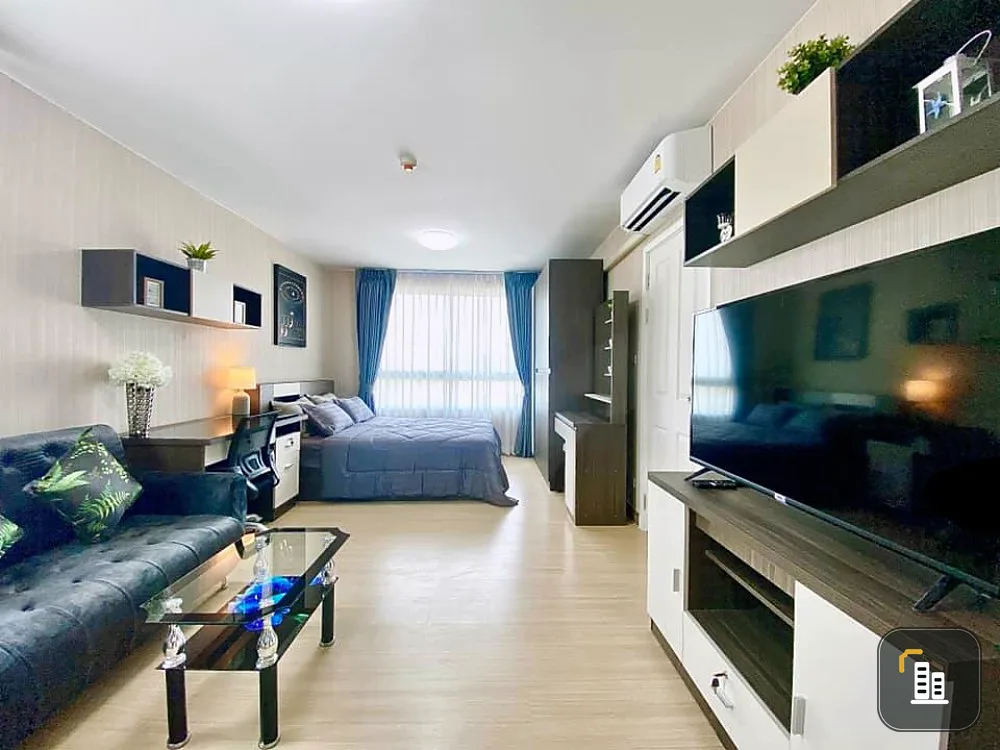 Urgent for rent !! Plum Condo Phaholyothin 89 corner room, fully furnished. Near the shopping center, hurry and make a reservation !!