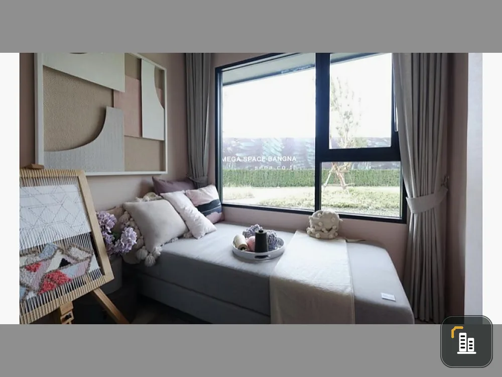 Condo for sale, rent, Niche Mono Mega Bangna, 26th floor, pool side Fully furnished from the project, book now!