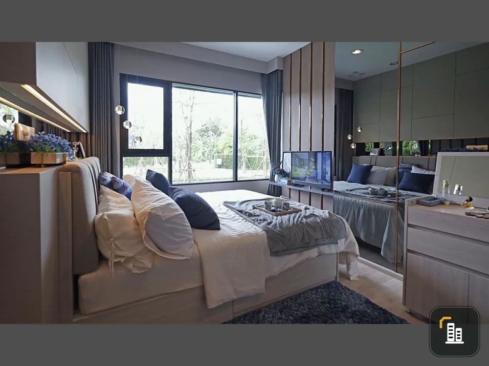 Condo sales down Niche Mono Mega Bangna, high floor (31), corner room, 2 bedrooms, do not wait.