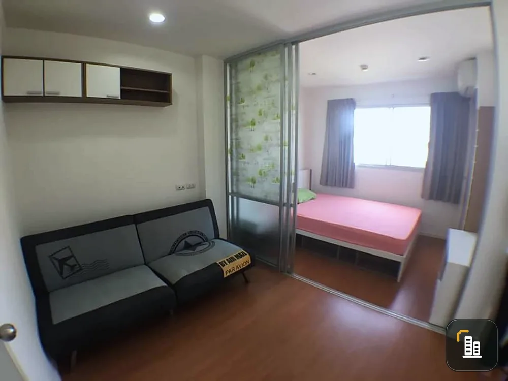 Sell / rent urgently !! Lumpini Condo Town Ramindra - Lat Pla Khao, garden view, near the department store, do not miss !!