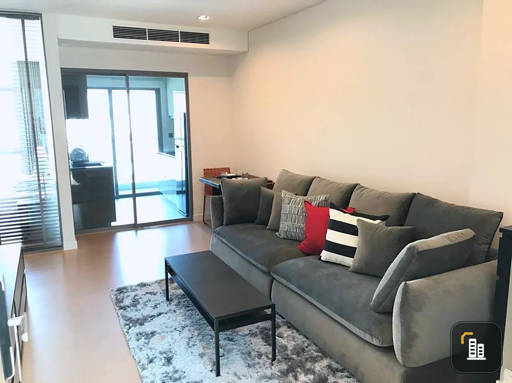 Condo for sale / rent, The Room Charoenkrung 30, fully furnished, good view, comfortable view, not blocked. I can't miss it.