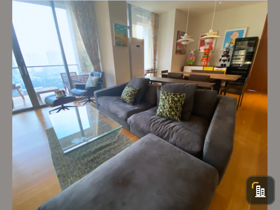 Condo for sale / rent, The Sukhothai Residence, very big room, fully furnished, with bathtub, do not miss it.