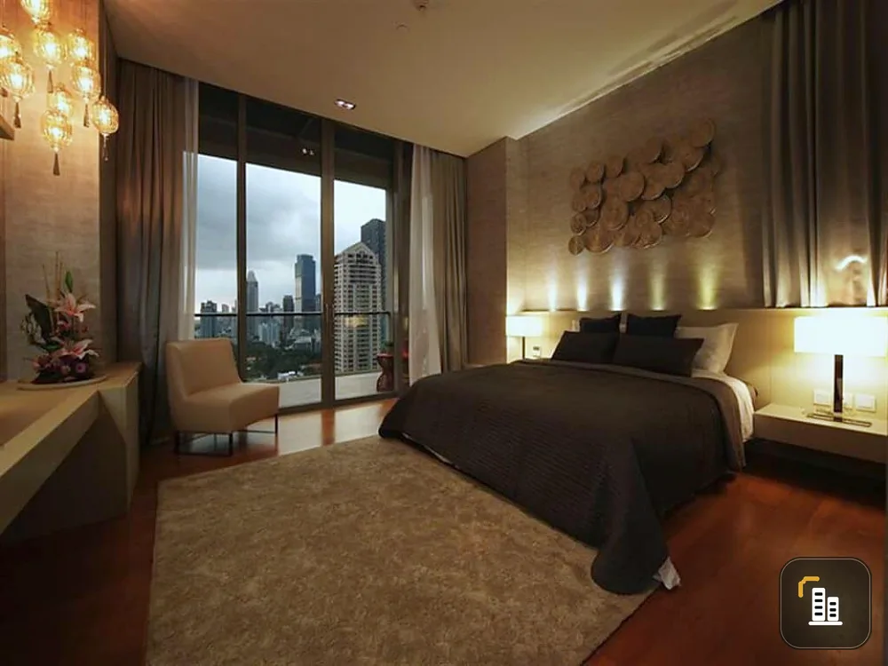 Condo for rent, The Sukhothai Residences, beautiful decorated room, fully furnished, very pleasant !!