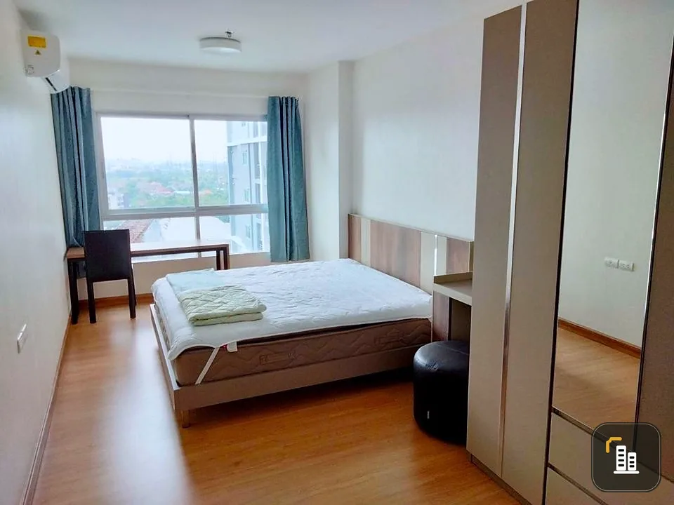 For rent Supalai City Resort Chaengwattana, the interior is very wide and comfortable, high floor, very good view, built-in furniture, book now!