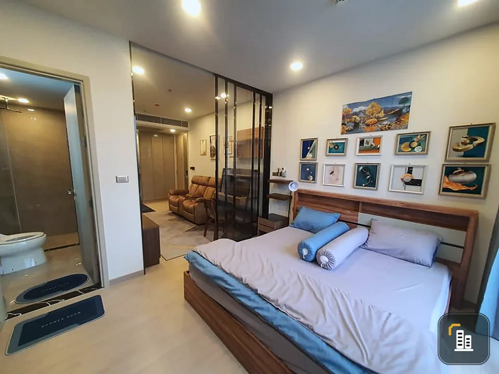 For sale / rent Condo One Nine Five Asoke-Rama 9, divided rooms, golden location, do not miss!!