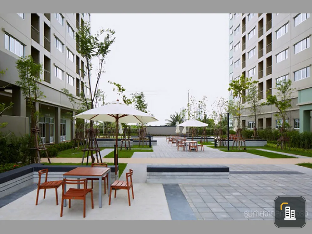 Condo for sale Lumpini Mega City Bangna Building E 16th floor for sale with furniture. Please come in, don't wait !!