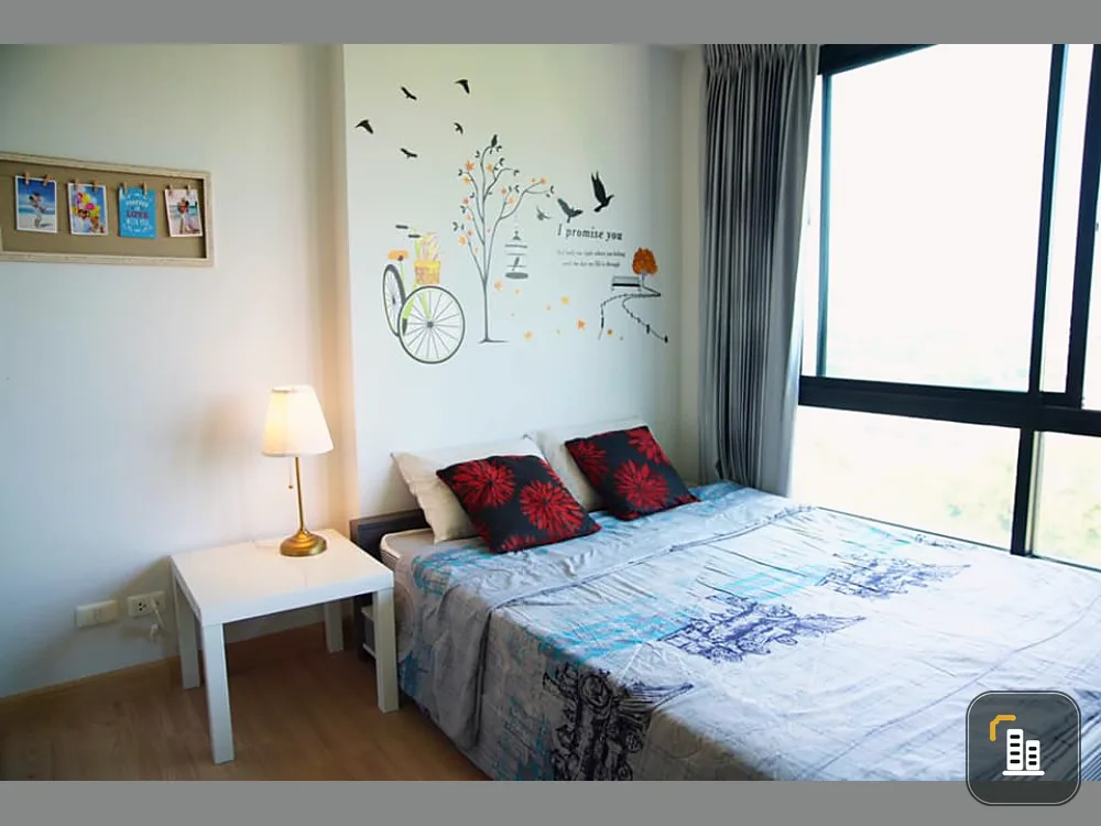 For rent, The Nice Mono Bangna, 7th floor, beautiful view, no building blocking it, ready to move in. If interested, contact urgently.