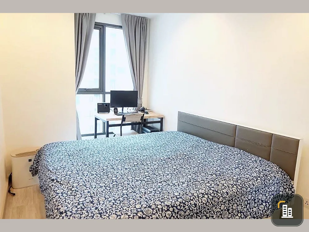 Urgent for rent !! Ideo Mobi Condo Rama 9, good location, near MRT Rama 9, fully furnished, book now !!