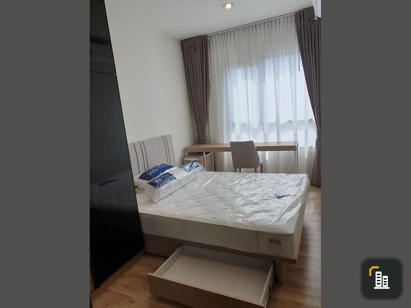 Condo for sale, Niche Mono Sukhumvit-Bearing, 20th floor, river view, ready to move in, good price, urgent decision!