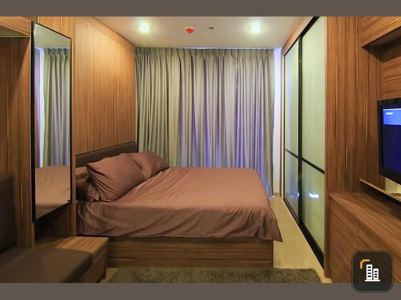 Condo for sale, ideo q chula-samyan, high-class studio room, fully furnished, ready to move in at a very light price.