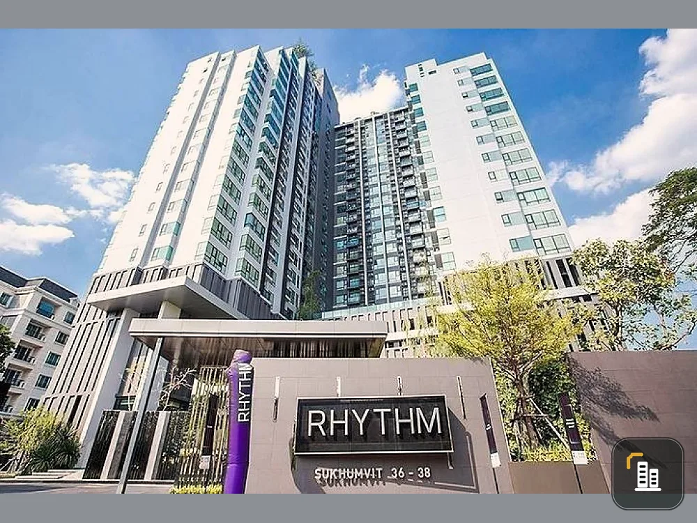 Urgent for rent !! Condo Rhythm Sukhumvit 36-38 Furniture with electrical appliances Do not miss !!