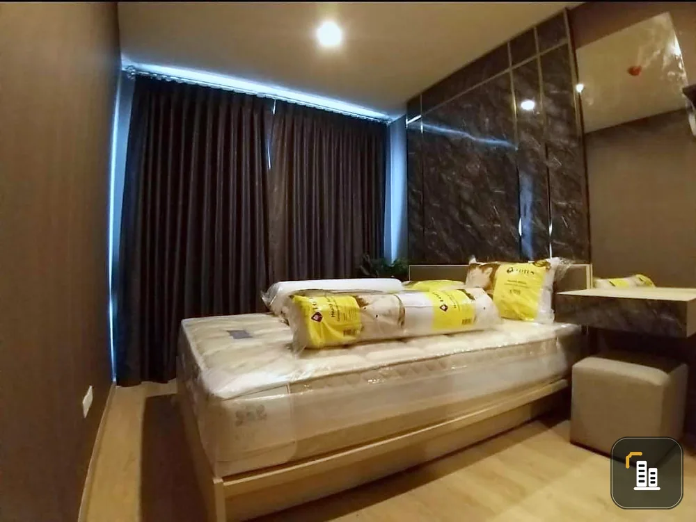 For rent!! Condo Ideo O2, Floor 12A, Building B, beautifully decorated, city view, north direction. Don't miss it. Hurry and reserve now!!